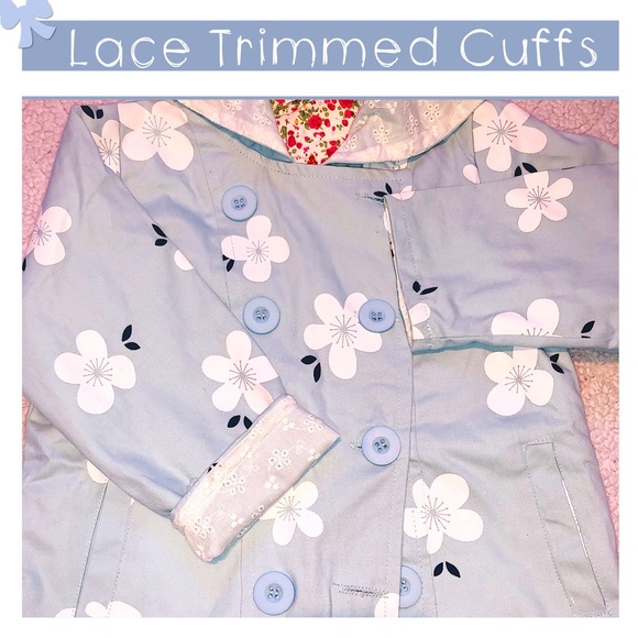 Double Breasted Button Spring Toddler Jacket - Picture 8 of 8